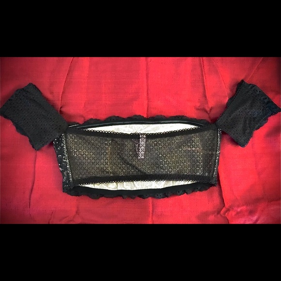 Buy 1 Get 1 FREE🌸NWOT Victoria’s Secret Lace off-shoulder bandeau🌸 - Picture 3 of 3